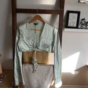 Dynamite Light Green Top